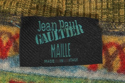 Lot 111 - Two Jean Paul Gaultier printed tops, circa 1994