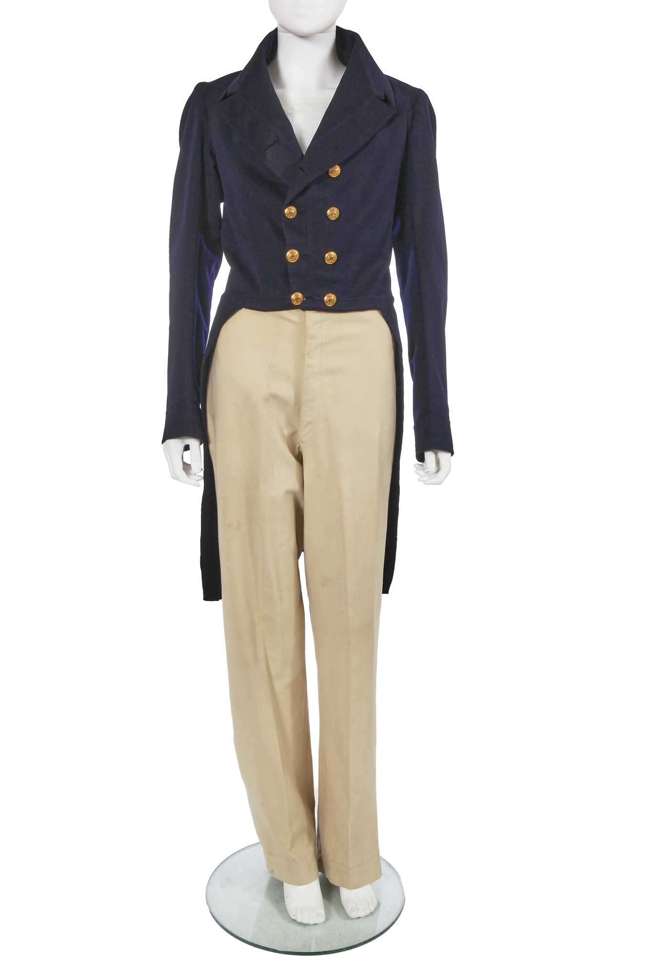 Lot 174 - A gentleman's wool ensemble, 1840s