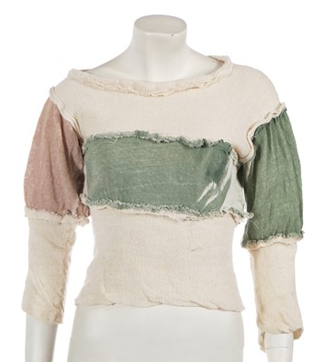 Lot 599 - A Westwood/McLaren stockinette top, 'Punkature' (Hobo) collection, Spring-Summer 1983