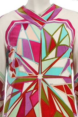 Lot 709 - An Emilio Pucci printed tunic and leggings ensemble, 1960s