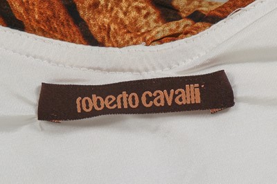 Lot 323 - A Roberto Cavalli tiger print crêpe dress, circa 2014