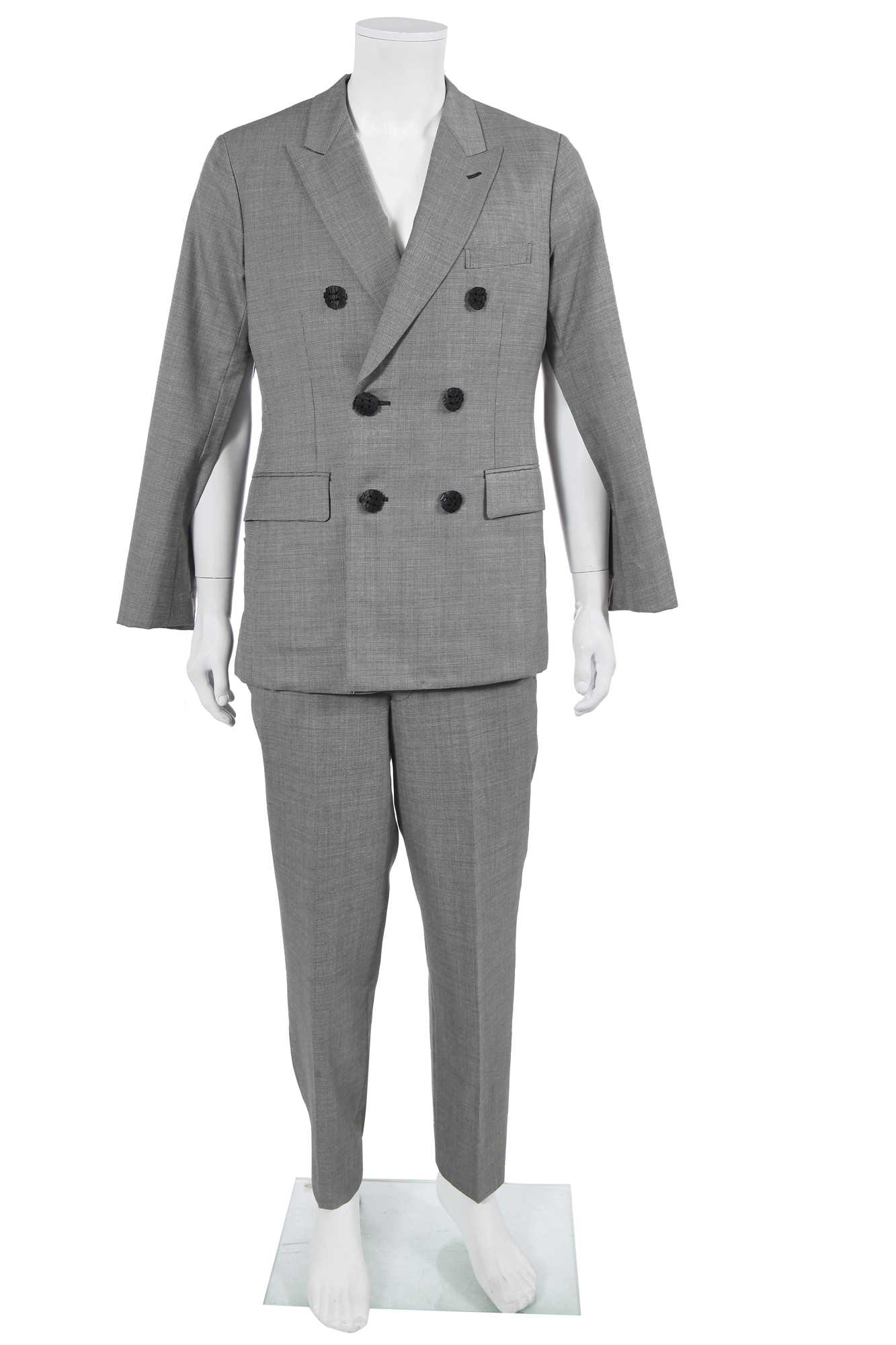 Lot 136 - A Comme des Garçons men's grey wool suit, Spring-Summer 2013