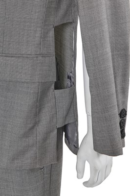 Lot 136 - A Comme des Garçons men's grey wool suit, Spring-Summer 2013