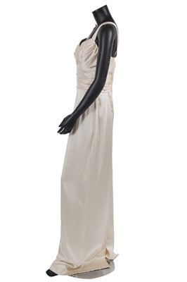 Lot 335 - A Dolce & Gabbana ivory satin dress, Special Edition, Spring-Summer 2011