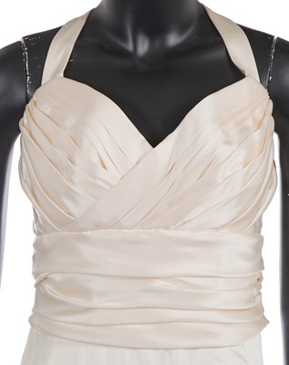 Lot 335 - A Dolce & Gabbana ivory satin dress, Special Edition, Spring-Summer 2011