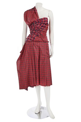 Lot 410 - A Comme des Garçons cotton tartan dress, 'Lost Empire' collection, Spring-Summer 2006