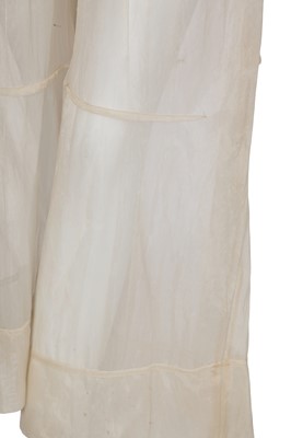 Lot 213 - A Maison Martin Margiela ivory nylon mesh ensemble, Spring-Summer 1990