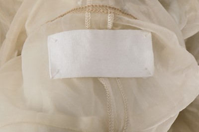 Lot 213 - A Maison Martin Margiela ivory nylon mesh ensemble, Spring-Summer 1990