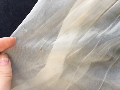 Lot 213 - A Maison Martin Margiela ivory nylon mesh ensemble, Spring-Summer 1990