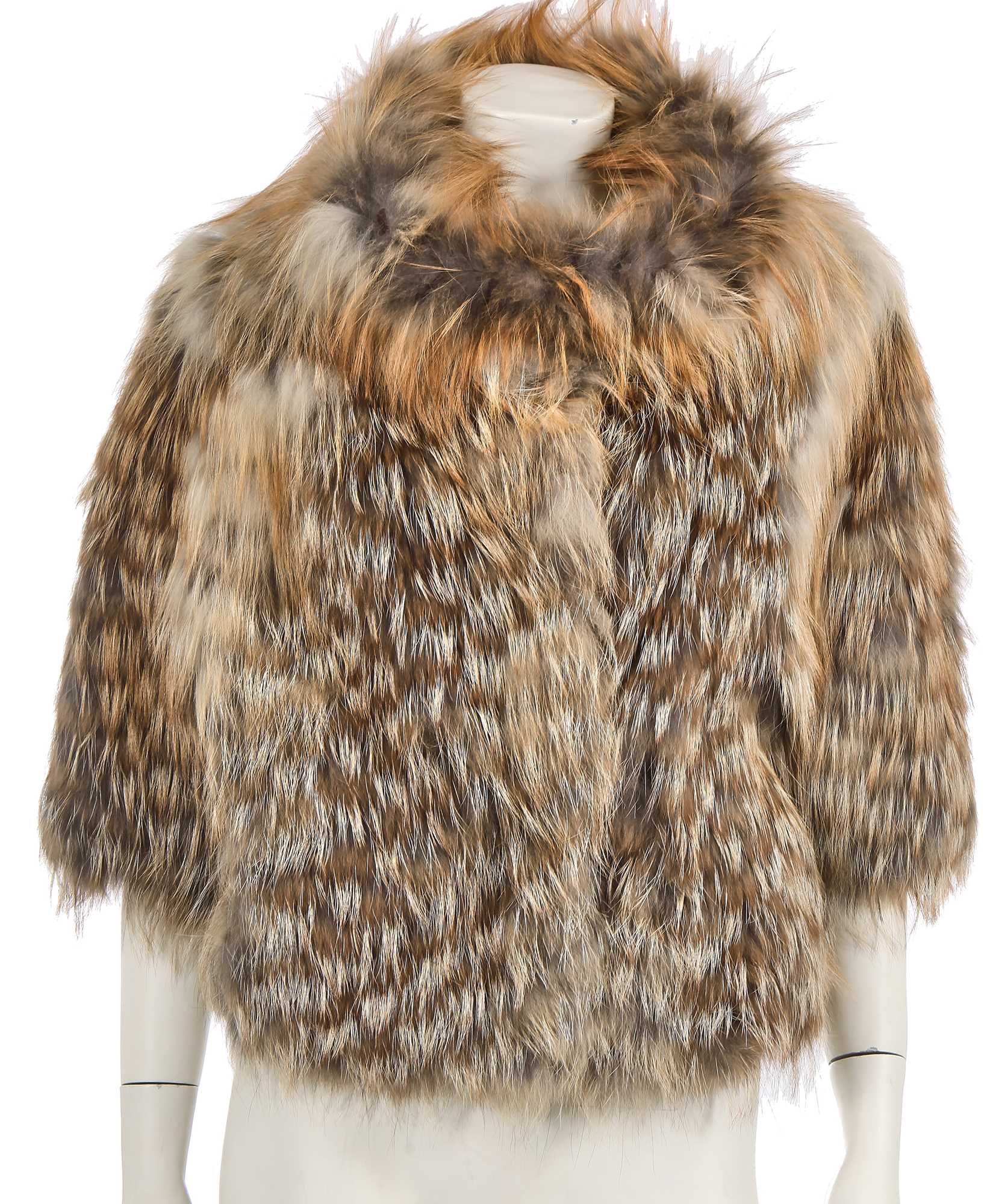 Lot 258 - A Fendi by Karl Lagerfeld and Silvia Fendi fox fur jacket, circa 2010