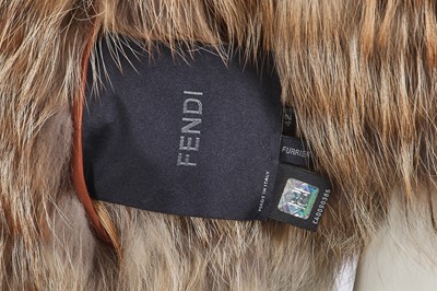 Lot 258 - A Fendi by Karl Lagerfeld and Silvia Fendi fox fur jacket, circa 2010