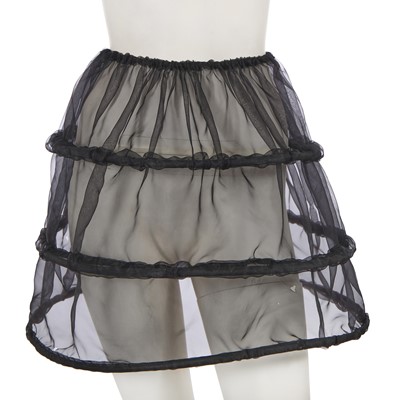 Lot 596 - A Vivienne Westwood 'Mini Crini' skirt, 'Harris Tweed' collection, Autumn-Winter 1987-88