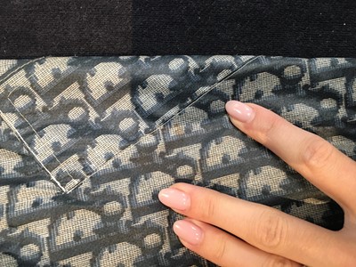 Lot 364 - A Christian Dior by John Galliano trotter print nylon trench coat, 'Street Chic' collection, Spring-Summer 2002