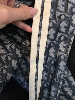 Lot 364 - A Christian Dior by John Galliano trotter print nylon trench coat, 'Street Chic' collection, Spring-Summer 2002