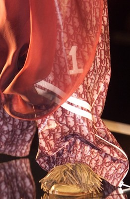 Lot 364 - A Christian Dior by John Galliano trotter print nylon trench coat, 'Street Chic' collection, Spring-Summer 2002