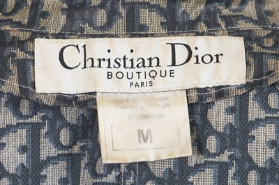 Lot 364 - A Christian Dior by John Galliano trotter print nylon trench coat, 'Street Chic' collection, Spring-Summer 2002