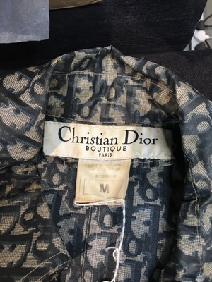 Lot 364 - A Christian Dior by John Galliano trotter print nylon trench coat, 'Street Chic' collection, Spring-Summer 2002