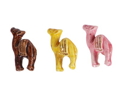 Lot 275 - A group of Hélène Mechin ceramic camel buttons, 1930s-1950s