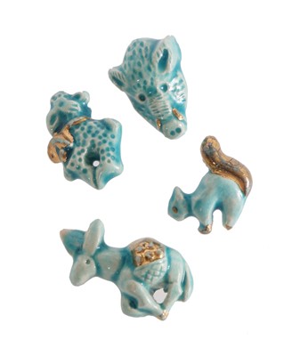 Lot 280 - A group of Hélène Mechin ceramic animal buttons, 1930s-1950s