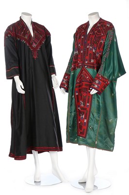 Lot 451 - A group of ethnic robes, probably Palestinian,...