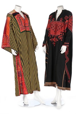 Lot 451 - A group of ethnic robes, probably Palestinian,...