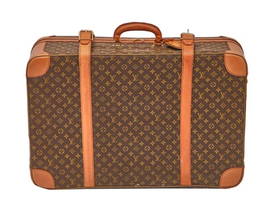 Lot 263 - A Louis Vuitton monogrammed canvas soft-sided suitcase, 1980s