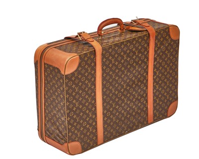 Lot 263 - A Louis Vuitton monogrammed canvas soft-sided suitcase, 1980s