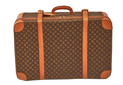 Lot 263 - A Louis Vuitton monogrammed canvas soft-sided suitcase, 1980s