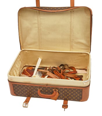 Lot 263 - A Louis Vuitton monogrammed canvas soft-sided suitcase, 1980s
