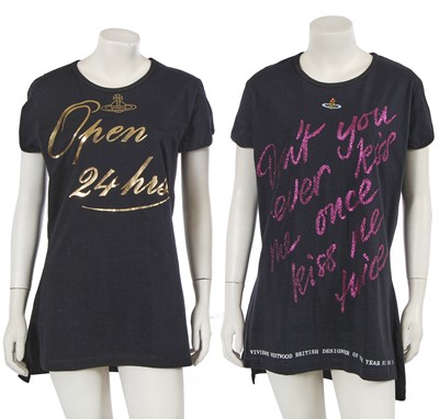Lot 508 - Two Vivienne Westwood T-shirts, 1990s