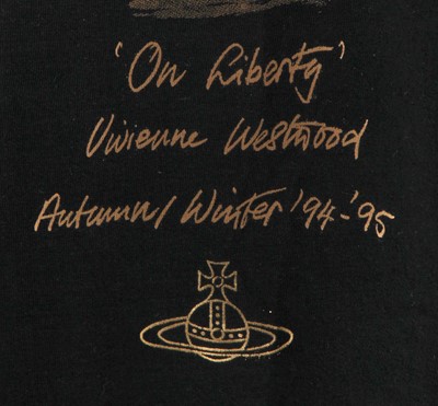 Lot 499 - Two Vivienne Westwood T-shirts, 1990s