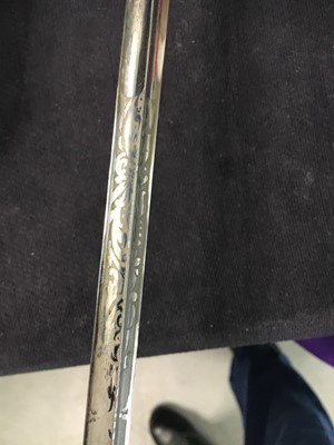 Lot 165 - A Meyer & Mortimer complete navy velvet court livery, 1928