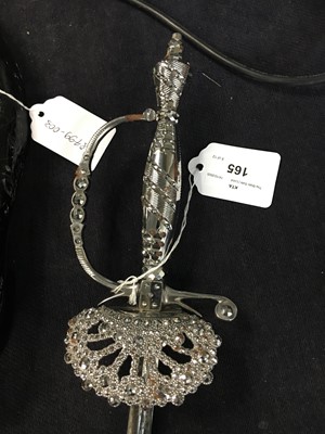 Lot 165 - A Meyer & Mortimer complete navy velvet court livery, 1928