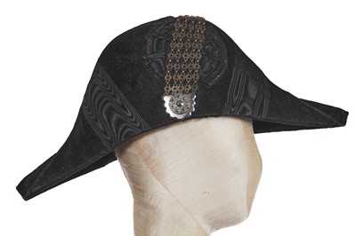 Lot 166 - A Sandon & Co Ltd navy velvet court livery, 1929