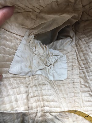 Lot 166 - A Sandon & Co Ltd navy velvet court livery, 1929