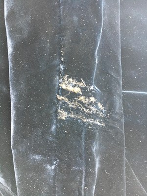 Lot 166 - A Sandon & Co Ltd navy velvet court livery, 1929