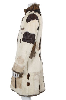 Lot 16 - A Gucci by Tom Ford men's reversible rabbit and pygmy goat fur coat, Autumn-Winter 1999-2000