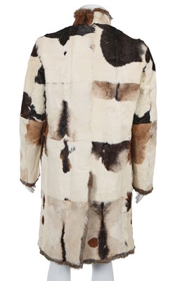 Lot 16 - A Gucci by Tom Ford men's reversible rabbit and pygmy goat fur coat, Autumn-Winter 1999-2000