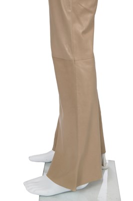 Lot 14 - A Gucci by Tom Ford men's tan lambskin suit, Spring-Summer 2000