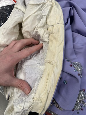 Lot 17 - A pair of Gucci by Tom Ford men's lavender wool gabardine trousers, Spring-Summer 1999