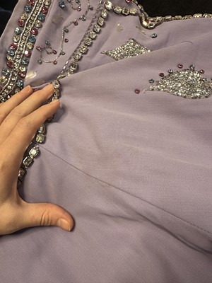 Lot 17 - A pair of Gucci by Tom Ford men's lavender wool gabardine trousers, Spring-Summer 1999