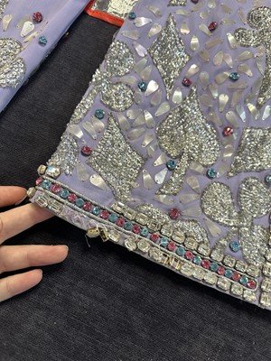 Lot 17 - A pair of Gucci by Tom Ford men's lavender wool gabardine trousers, Spring-Summer 1999