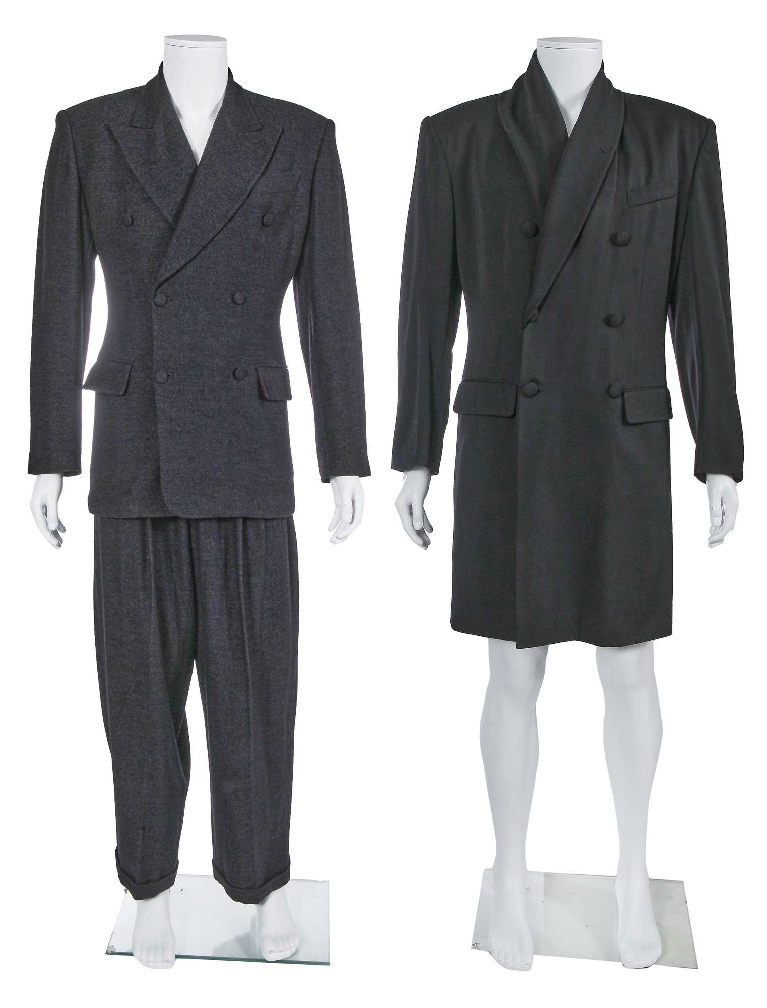 Lot 103 - A Jean Paul Gaultier suit and frock coat, ‘Robin des bois’ collection, Autumn-Winter 1988-99