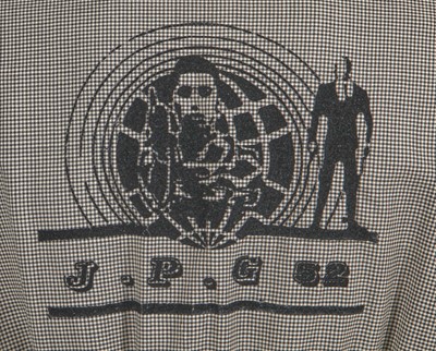 Lot 95 - A Jean Paul Gaultier men's houndstooth wool suit and jacket, mid-1980s