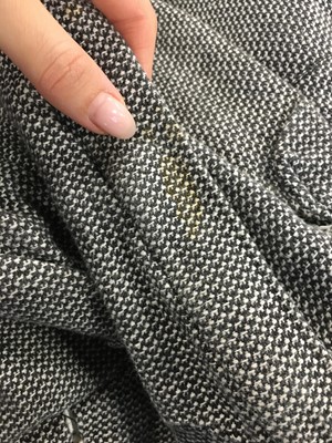 Lot 63 - A pair of Westwood/McLaren black and white piqué cotton bondage trousers, 'Hypnos' collection, Spring-Summer 1984