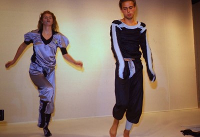 Lot 61 - A Westwood/McLaren sportswear-inspired ensemble, 'Hypnos' collection, Spring-Summer 1984