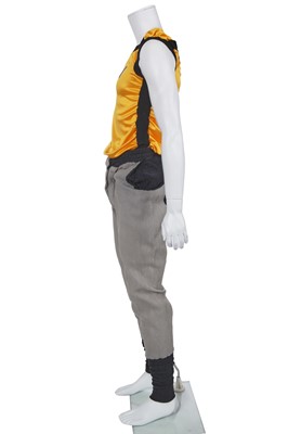 Lot 61 - A Westwood/McLaren sportswear-inspired ensemble, 'Hypnos' collection, Spring-Summer 1984