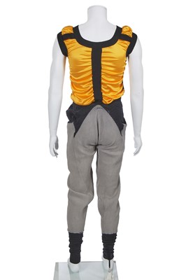 Lot 61 - A Westwood/McLaren sportswear-inspired ensemble, 'Hypnos' collection, Spring-Summer 1984