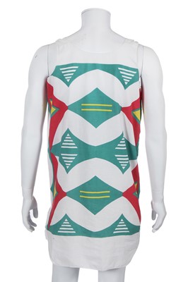 Lot 46 - A Westwood McLaren cotton ensemble, 'Savage' collection, Spring-Summer 1982