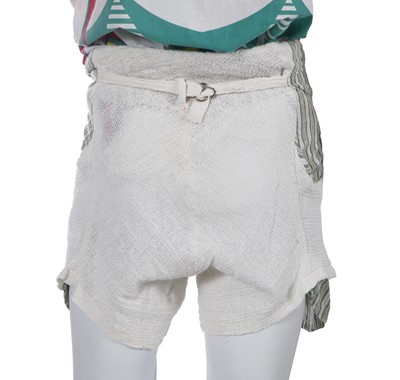 Lot 46 - A Westwood McLaren cotton ensemble, 'Savage' collection, Spring-Summer 1982